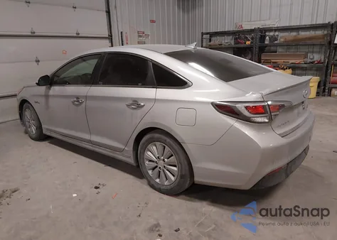 2016 Hyundai Sonata Hybrid Se из США, поврежденный, VIN KMHE24L10GA010796